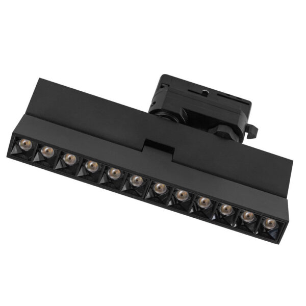 Luminaria Lineal de Carril LED Trifásico Epistar 5054 12W 1200Lm  CCT (Tonalidad Luz Regulable) TRIAC [1916-TL-12W-3F-CCT]