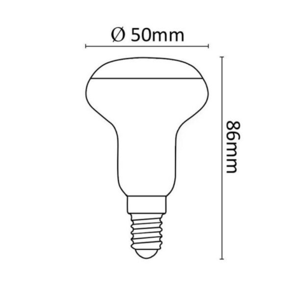 asal_0064_2 Bombilla LED Asalite E14 5W 400Lm 3000K IP20 [ASAL-0064