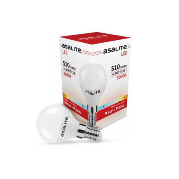 Bombilla LED Asalite E14 6W 510Lm 3000K IP20 [ASAL-0213]