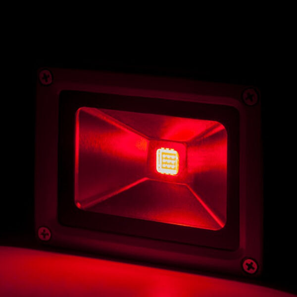 Foco Proyector LED 10W 850Lm IP65 Brico Rojo 40.000H [BQFS11510-R]