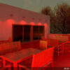Foco Proyector LED 10W 850Lm IP65 Brico Rojo 40.000H [BQFS11510-R]