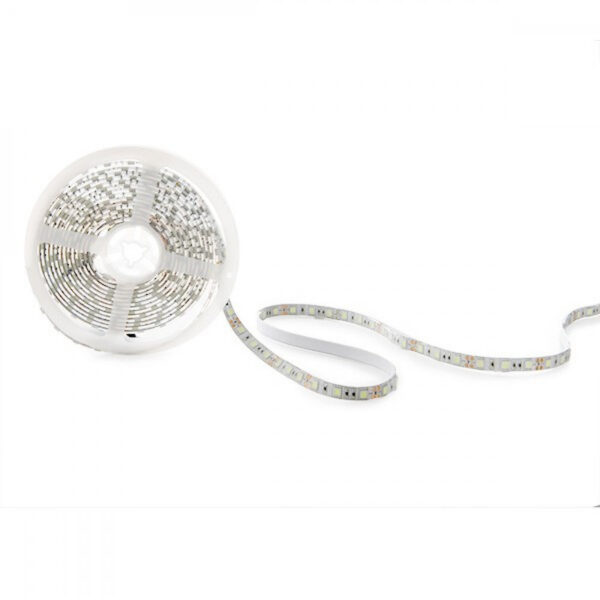 Tira de 300 LEDs 60W 2.100Lm SMD5050 12VDC IP65 AzúlHielo x5M 40.000H [CA-5050-300-IP65-IB]-Azul Hielo