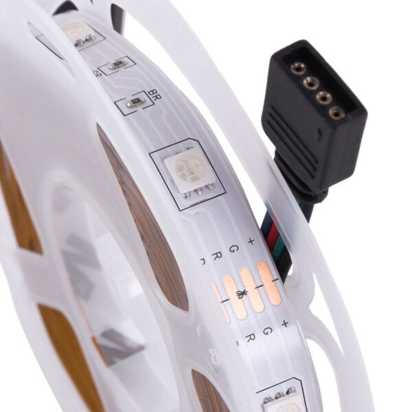 Kit Tira 72W 3.000Lm 300 LEDs 10 metros RGB Blister Transformador, Controlador, Control Bluetooth IP20 40.000H [CA-KITRGB-10M]