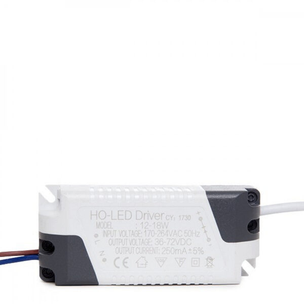 Driver No Dimable Foco Downlight  LED 12W