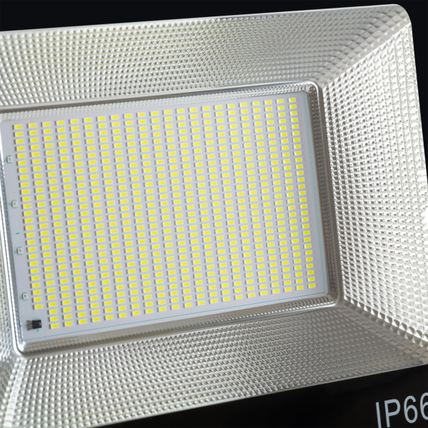 Foco Proyector LED 200W 20.000Lm 6000ºK Solar Sensor 200W + Control Remoto Panel 6V/30W 40.000H  [HO-626006-CW]