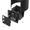 Aplique LED Exterior 2x5W 100Lm/W IP65 Negro 4000K [HO-APL07-IP65-B-W]