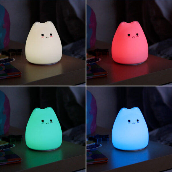 ho_cat_ww_cw_2_ad7ee165-609a-48db-8e75-c91d17870ec3 Lampara nocturna de mesa LED Infantil quitamiedos y recargable "Cat"