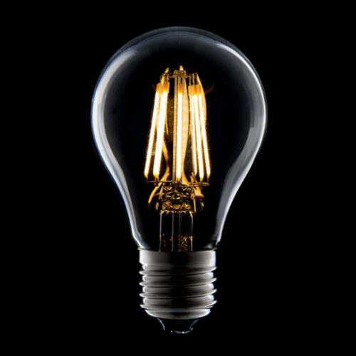 Bombilla LED E27 8W  547Lm 2000ºK Filamento 40.000H   [HO-J27DH68-WW]