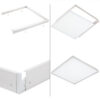 Panel LED 40W 4.500Lm 6000ºK 60x60cm + Kit de Superficie 40.000H [HO-KITPAN60X60-40W-CW]