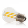 Bombilla LED E27 4W  288Lm 2000ºK Filamento G45 40.000H   [HO-LF-G45-E27-4W-WW]