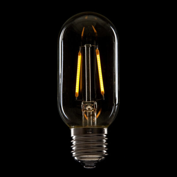 Bombilla LED E27 2W  144Lm 2000ºK Filamento T45 40.000H   [HO-LF-T45-E27-2W-WW]