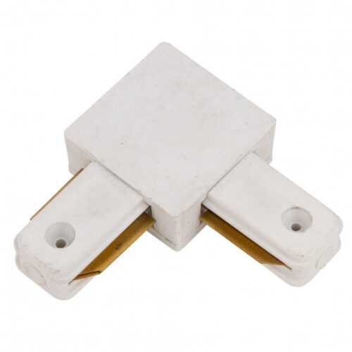Conector 90º Carril Monofásico Blanco [HO-PL218000A]