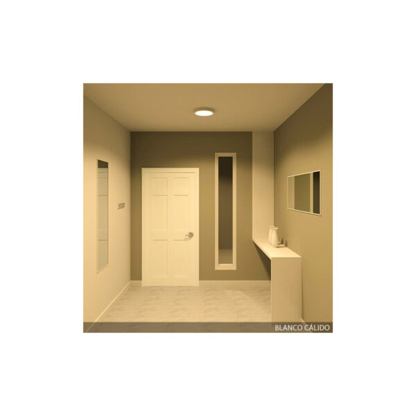 Plafón LED 24W 2400Lm CCT (Tonalidad Luz Regulable) 3000-6000ºK Circular 40.000H [HO-PLAF-C-24W-CCT]