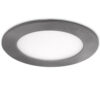 Placa LED 9W 900Lm P.F. 0.99 Níquel Satinado 230V AC [HO-PLCIR9WHPNS-9W-CW]