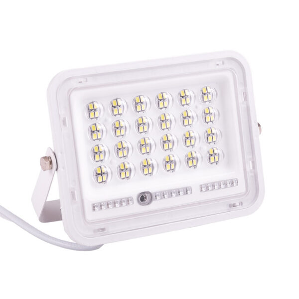 Proyector LED Solar 30W 6500K Panel: 6V/6W Batería: 3,2V/3000MaH Control Remoto [HO-SOLARFL-30W-02]
