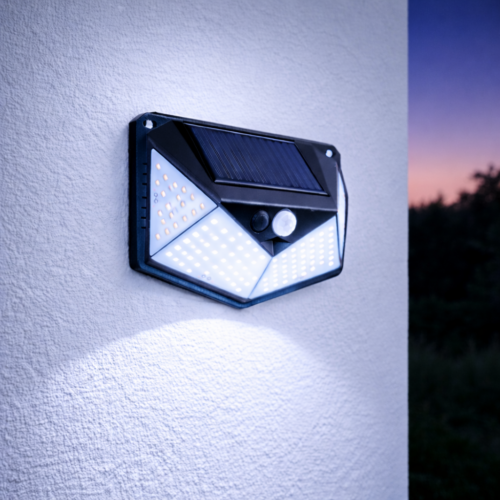 Aplique LED 6000ºK Solar IP65 Sensor 40.000H  [HO-SW6080-PIR]