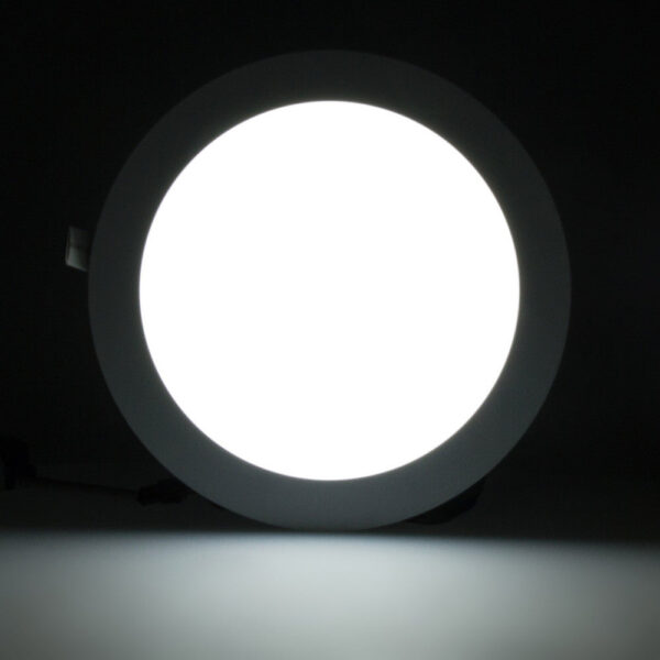 Placa LED 12W 1200Lm CCT (Tonalidad Luz Regulable) 3000-6000ºK Circular 40.000H [JL-GP-LZ-2-CCT]