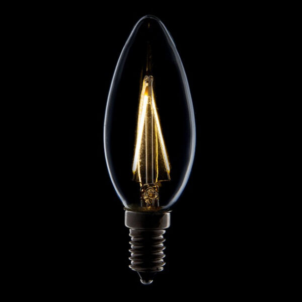 Bombilla LED E14 4W  144Lm 2000ºK Filamento 40.000H [JTX-J14DHA22-WW]