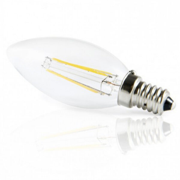 Bombilla LED E14 4W 273Lm 2700ºK Filamento Estuche Personalizado 40.000H [JTX-J14DHA42-WW-EP06]