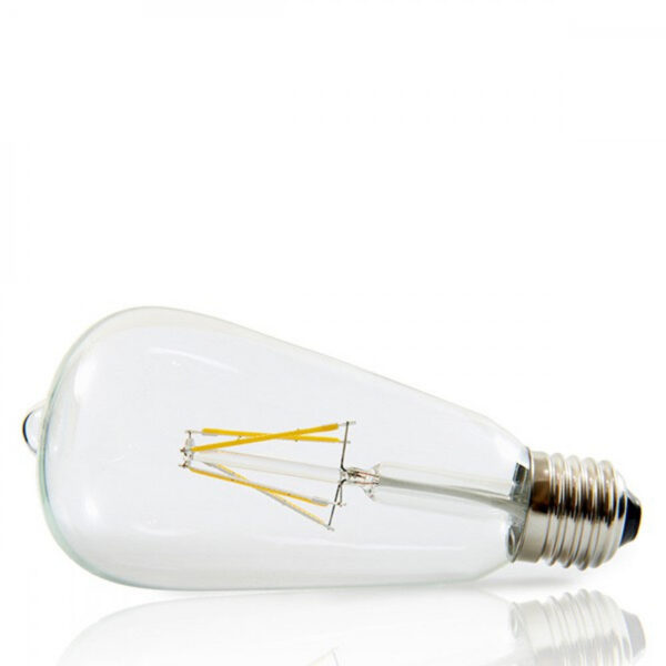 Bombilla LED E27 4W  273Lm 2000ºK Filamento 40.000H [JTX-ST64DH42-WW]