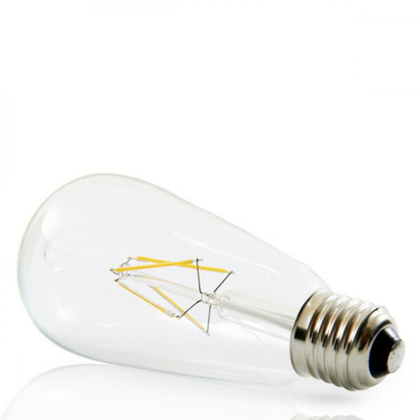Bombilla LED E27 4W  273Lm 2000ºK Filamento 40.000H [JTX-ST64DH42-WW]