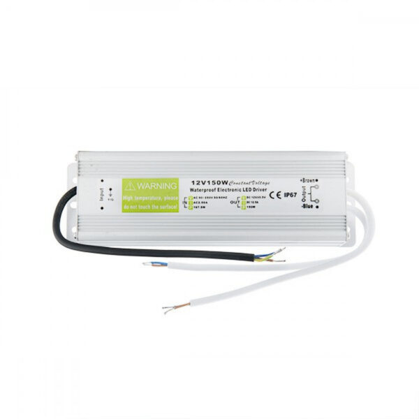 Transformador LED 150W 230VAC/12VDC IP67