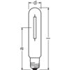 [LVE-4050300024417] Bombilla Vapor de Sodio Ledvance/Osram E40 250W 33200Lm 2000K   Regulable - Blanco Extra Cálido