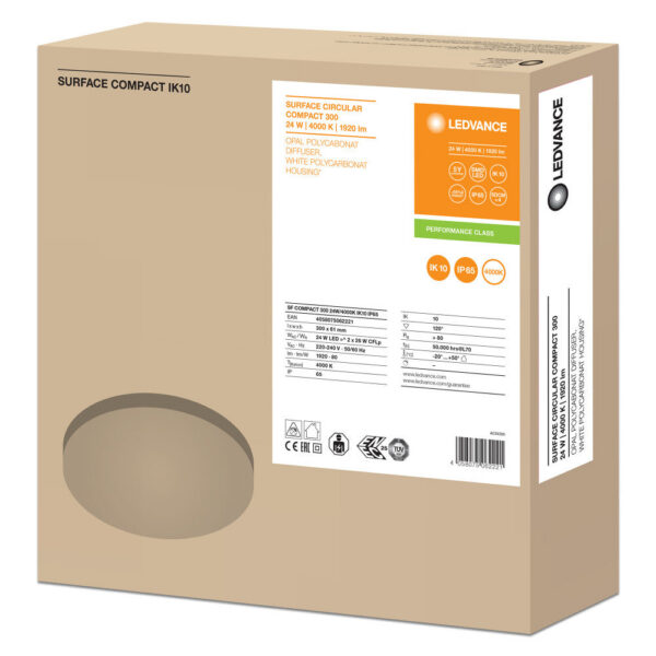 [LVE-4058075062221] Aplique LED Ledvance   24W 1920Lm 4000K 120º IP65