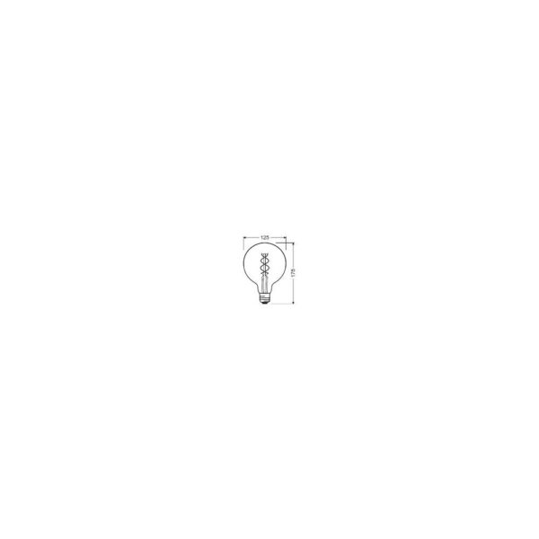 [LVE-4058075092136] Ledvance/Osram Bombilla LED "Classic" E27 4W 300Lm 2000K 300º IP20