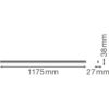[LVE-4058075099739] Luminaria LED Lineal Ledvance "Compact"   20W 2000Lm 3000K 140º IP20