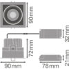 [LVE-4058075114067] Foco Spot LED LEDVANCE    8W 650Lm 3000K 36º IP20
