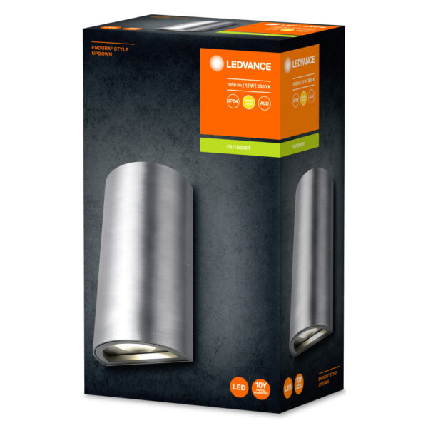 [LVE-4058075205604] Luminaría LED Ledvance "Endura" Exterior Sensor   12W 700Lm 3000K 100º IP44