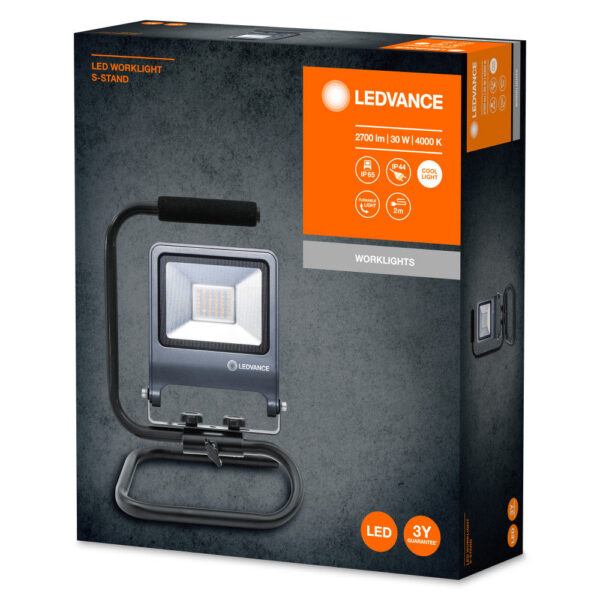 [LVE-4058075213852] Luz de Trabajo LED Ledvance     30W 2700Lm 4000K 120º IP65