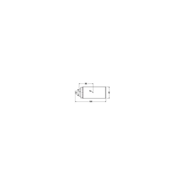 [LVE-4058075559349] Lámpara LED Ledvance/DULUX GX24q 2 7W 720Lm 3000K 130º IP20