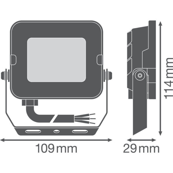 [LVE-4058075574571] Foco Proyector LED Ledvance   10W 900Lm 3000K 100 x 100º IP65
