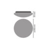[LVE-4058075617926] Aplique LED Ledvance   13W 960Lm 4000K 120º IP44