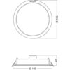[LVE-4058075703049] Downlight LED LEDVANCE   13W 1300Lm 3000K 100º IP44 - Blanco Cálido