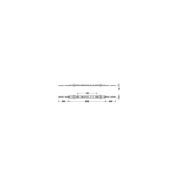 [LVE-4058075707818] Tira de LEDs Ledvance EC Value LS V-500/830/5  Regulable - Blanco Cálido