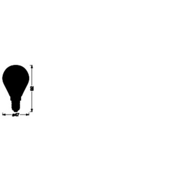 [LVE-4058075729100] Ledvance "SMART" Bombilla LED  E14 4,9W 470Lm 2700K 200º IP20 Regulable