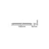 [LVE-4058075740938] Equipo Estanco Ledvance   50 / 34W 6100 / 4200Lm 4000K 120º IP66 Regulable