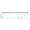 [LVE-4058075763210] Luminaría LED Ledvance "Endura" Exterior Sensor   3,6W 180Lm 3000K  IP44 - Blanco Cálido