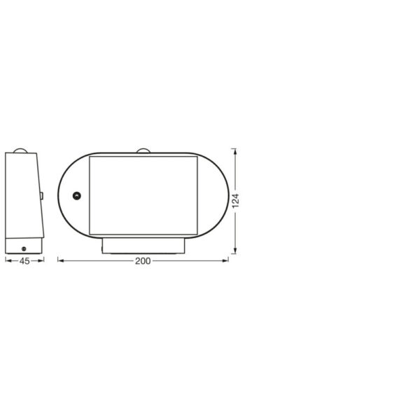 [LVE-4058075766266] Luminaría LED Ledvance "Endura" Exterior Sensor   4W 380Lm 3000K  IP44