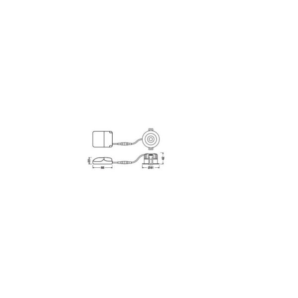 [LVE-4058075799561] Foco Spot LED LEDVANCE    8W 720Lm 4000K 36º IP44/IP20 Regulable