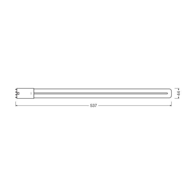[LVE-4058075822177] Lámpara LED Ledvance/DULUX 2G11 25W 2950Lm 3000K 140º IP20 - Blanco Cálido