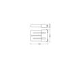 [LVE-4058075822436] Lámpara LED Ledvance/DULUX 2G10 8W 1000Lm 4000K 130º IP20 - Blanco Natural