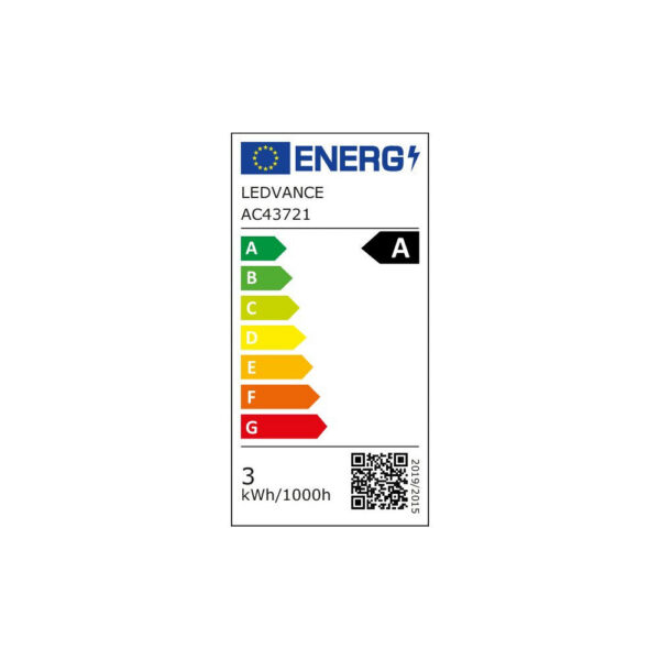 [LVE-4099854002809] Ledvance/Osram Bombilla LED "Classic" E27 2,5W 525Lm 3000K 300º IP20