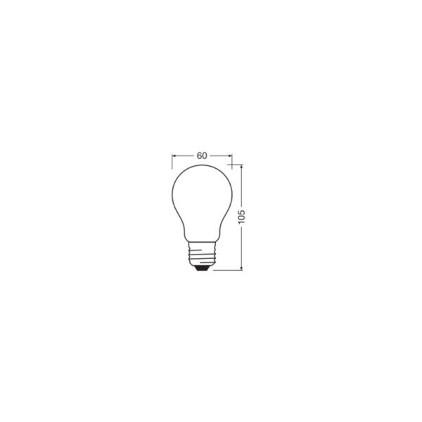 [LVE-4099854002847] Ledvance/Osram Bombilla LED "Classic" E27 5W 1055Lm 3000K 300º IP20