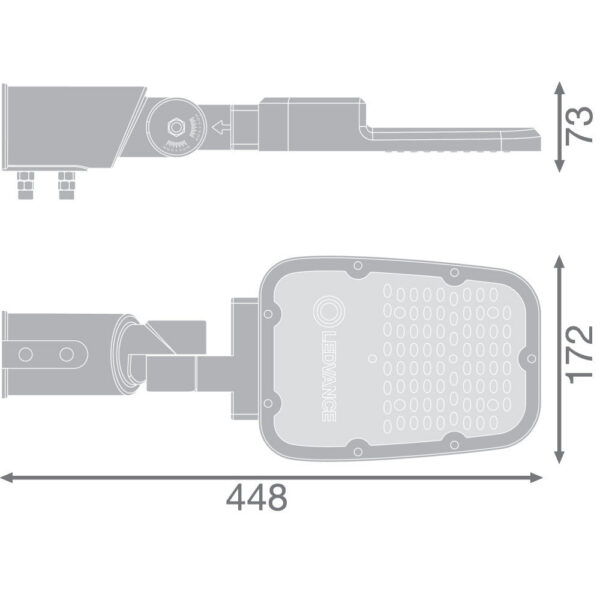 [LVE-4099854030413] Farola LED LEDVANCE AREA 45W 6075Lm 6500K 58 x 160º IP66