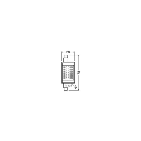 [LVE-4099854049767] Ledvance/Osram Bombilla LED "Special" R7s 11,5W 1521Lm 2700K 300º IP20