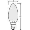 [LVE-4099854069437] Ledvance/Osram Bombilla LED "Classic" E14 2,5W 250Lm 2700K 300º IP20